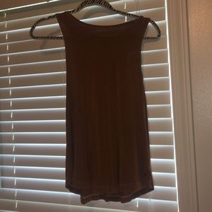 Camel colored tank top